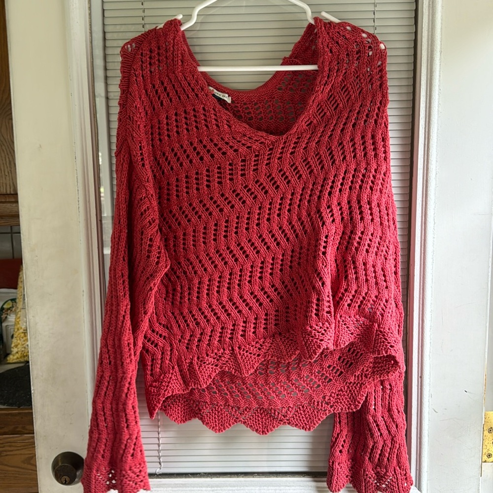 AE Sweater with Oversized Sleeves